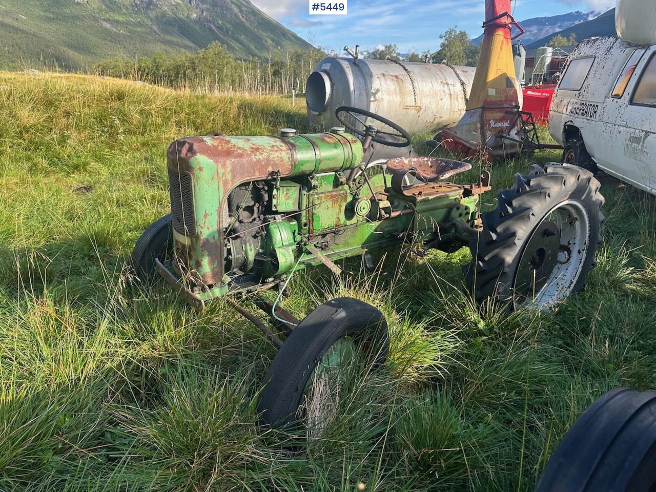 1950 Holder B10/D veteran tractor. Rep object. - Traktor: bild 1 1950 Holder B10/D veteran tractor. Rep object. - Traktor: bild 1