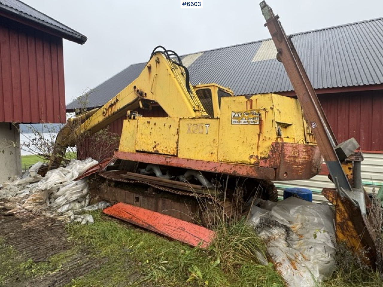 1978 Brøyt X20T - Grävmaskin: bild 1 1978 Brøyt X20T - Grävmaskin: bild 1