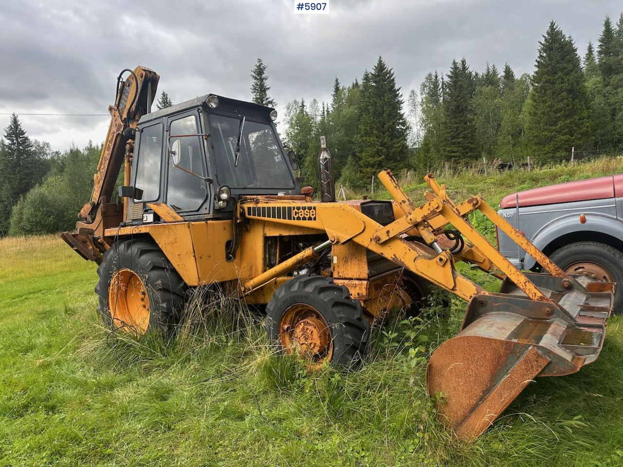 1979 CASE 580 backhoe. REP.OBJECT. WATCH VIDEO. - Traktor: bild 1 1979 CASE 580 backhoe. REP.OBJECT. WATCH VIDEO. - Traktor: bild 1
