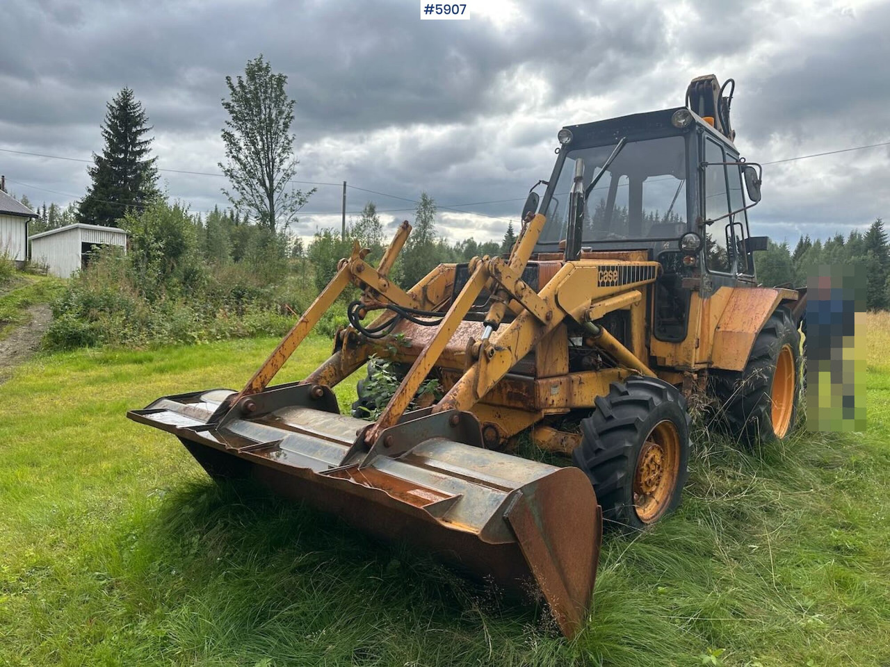 1979 CASE 580 backhoe. REP.OBJECT. WATCH VIDEO. - Traktor: bild 5 1979 CASE 580 backhoe. REP.OBJECT. WATCH VIDEO. - Traktor: bild 5