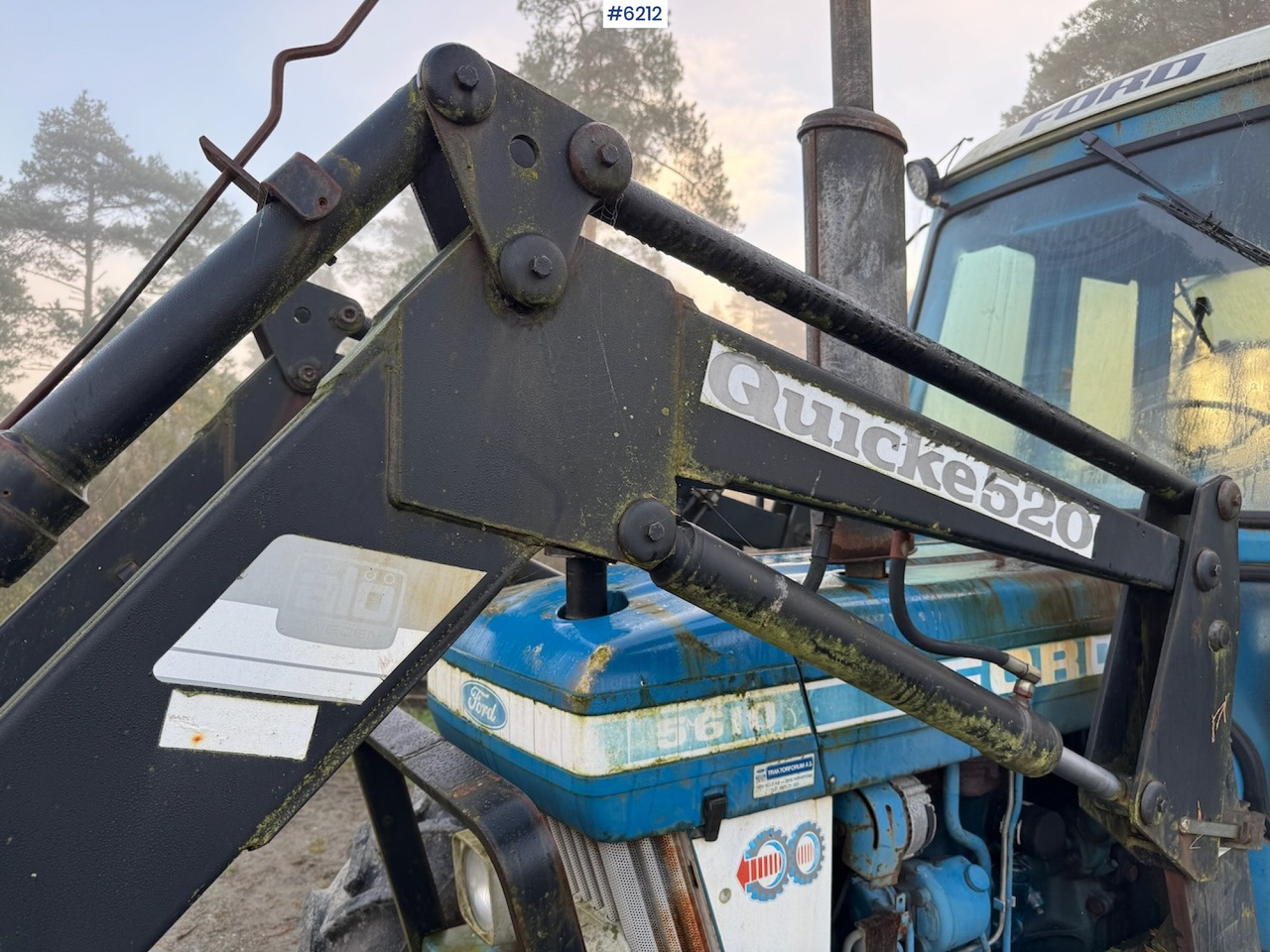 1982 Ford 5610 w/ front loader. - Traktor: bild 3 1982 Ford 5610 w/ front loader. - Traktor: bild 3