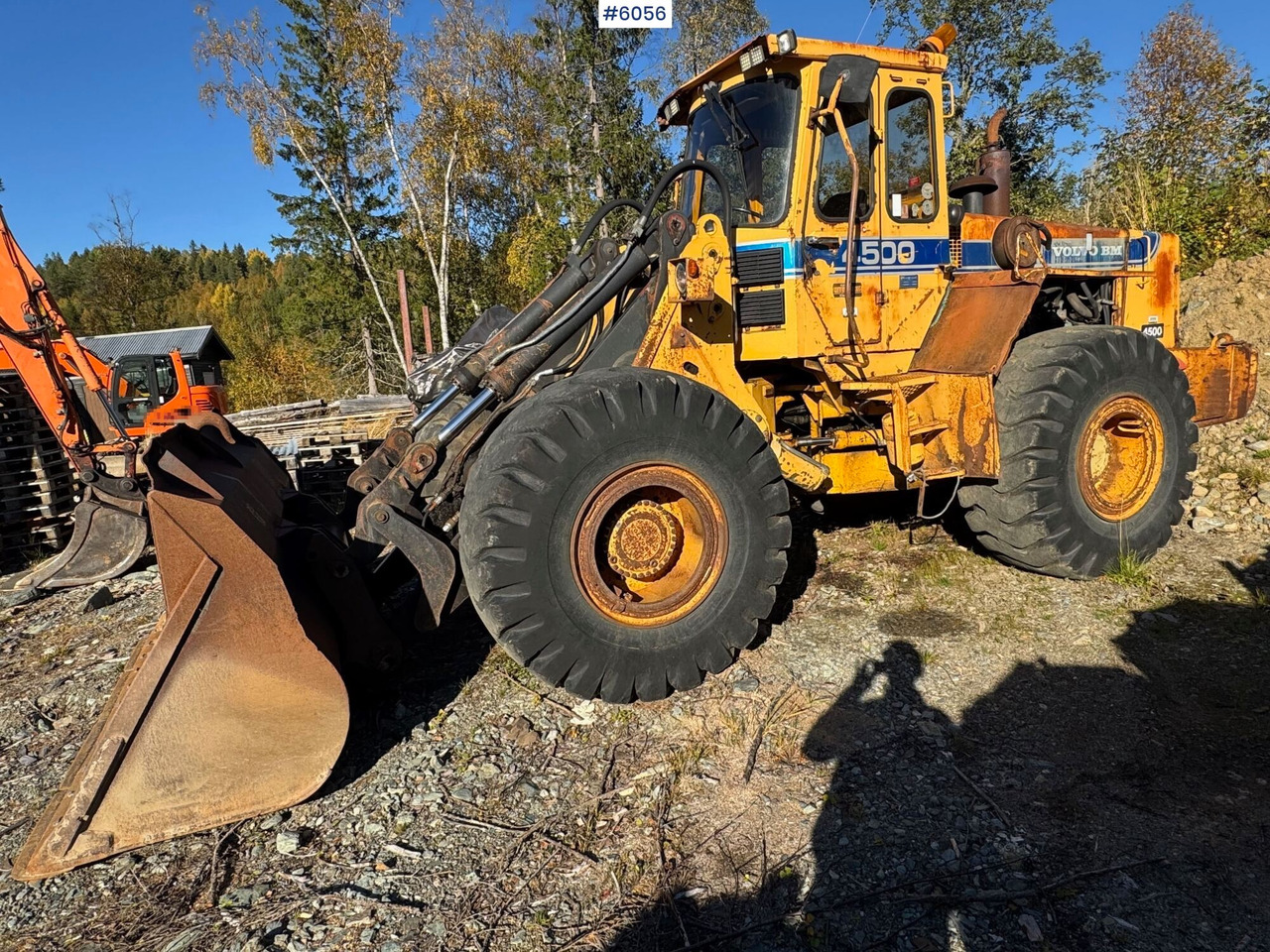 1983 Volvo BM 4500 repair object - Hjullastare: bild 3 1983 Volvo BM 4500 repair object - Hjullastare: bild 3