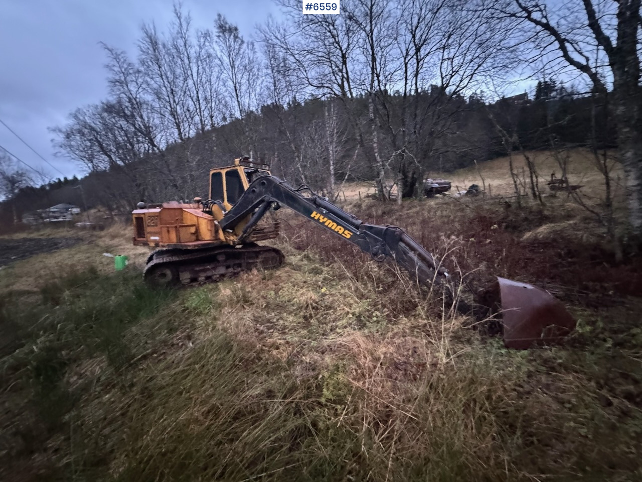 1985 Hymas 82R excavator w/ toothed bucket and narrow bucket! - Grävmaskin: bild 2 1985 Hymas 82R excavator w/ toothed bucket and narrow bucket! - Grävmaskin: bild 2