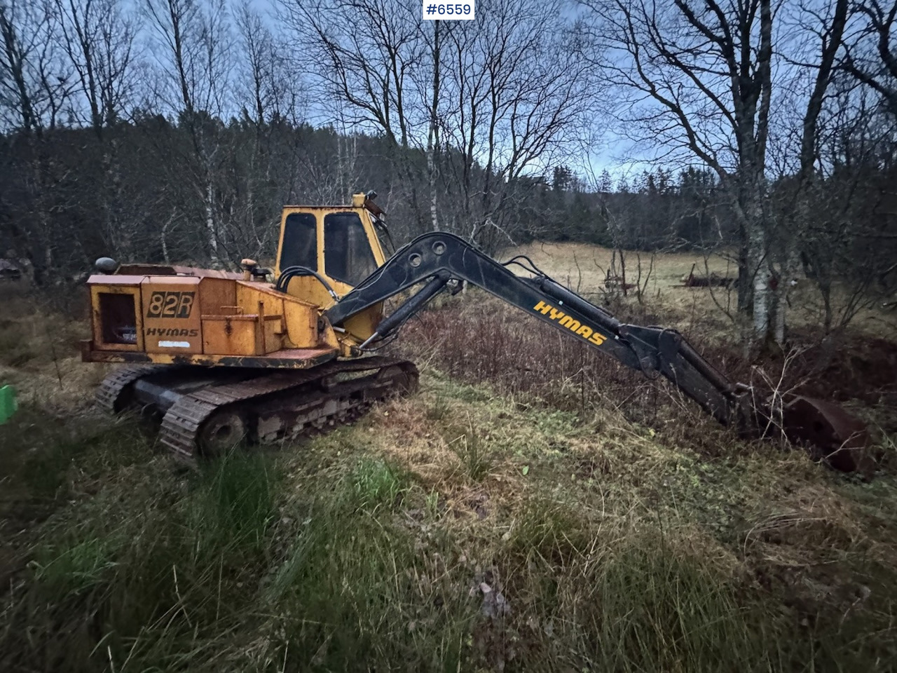1985 Hymas 82R excavator w/ toothed bucket and narrow bucket! - Grävmaskin: bild 1 1985 Hymas 82R excavator w/ toothed bucket and narrow bucket! - Grävmaskin: bild 1