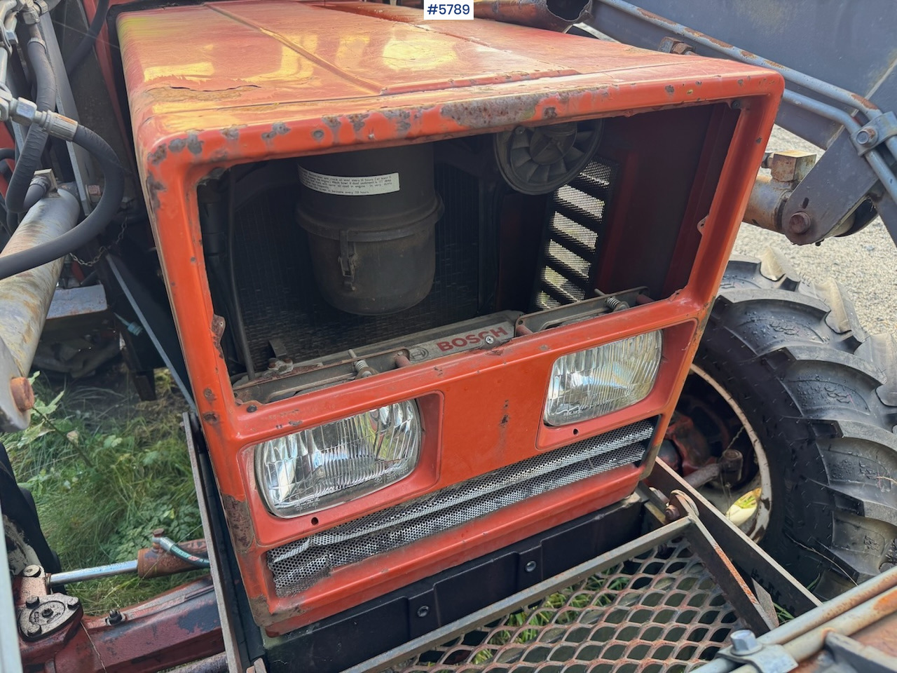 1986 Fiat 55-46 DT w/ front loader. - Traktor: bild 5 1986 Fiat 55-46 DT w/ front loader. - Traktor: bild 5