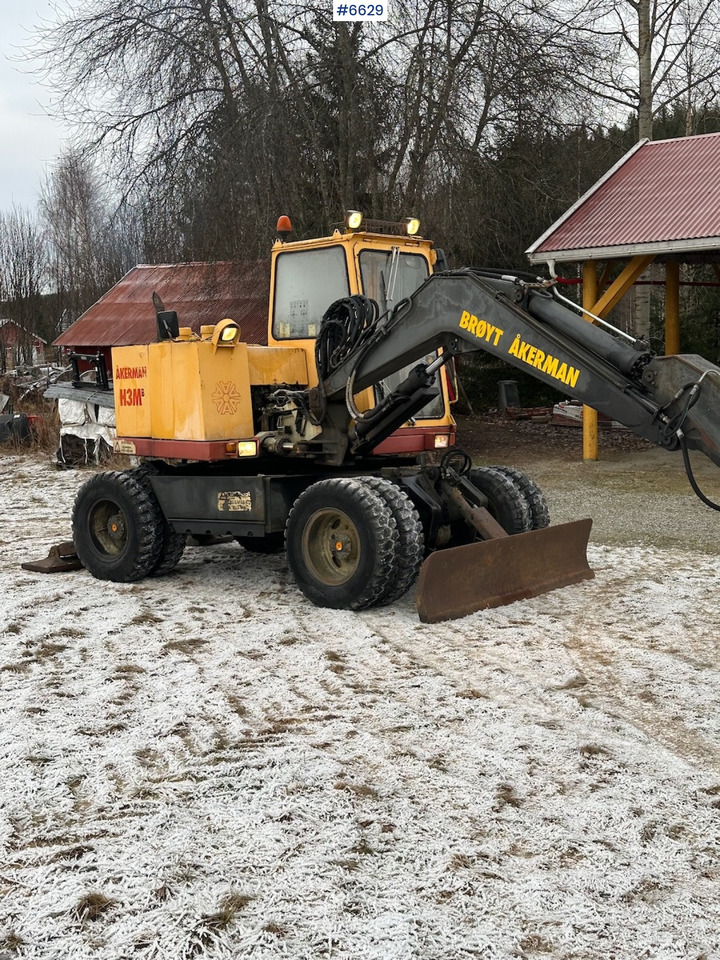 Grävmaskin 1987 Åkerman H3M Wheel excavator w/ 4 buckets.: bild 10