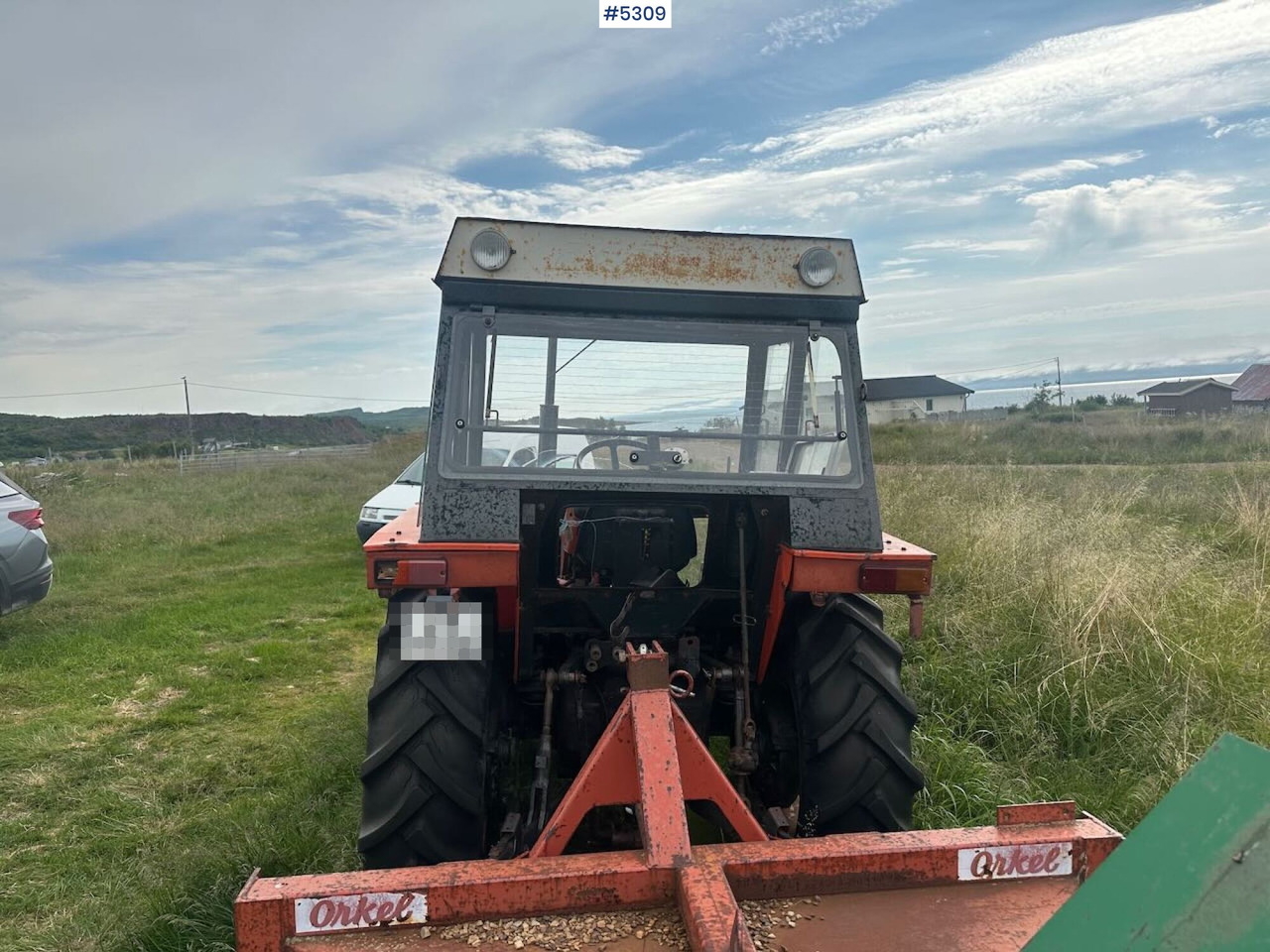 1989 Zetor 5245 tractor w/ snow blower. - Traktor: bild 5 1989 Zetor 5245 tractor w/ snow blower. - Traktor: bild 5