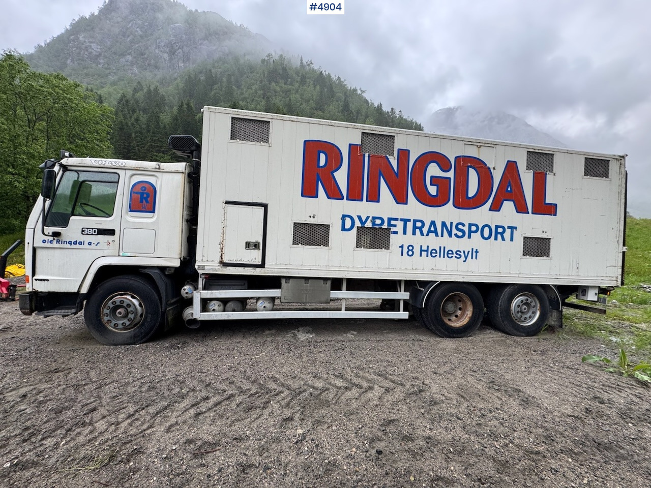 1996 Volvo FL12 6x2 Animal transport. - Djurtransport lastbil: bild 2 1996 Volvo FL12 6x2 Animal transport. - Djurtransport lastbil: bild 2