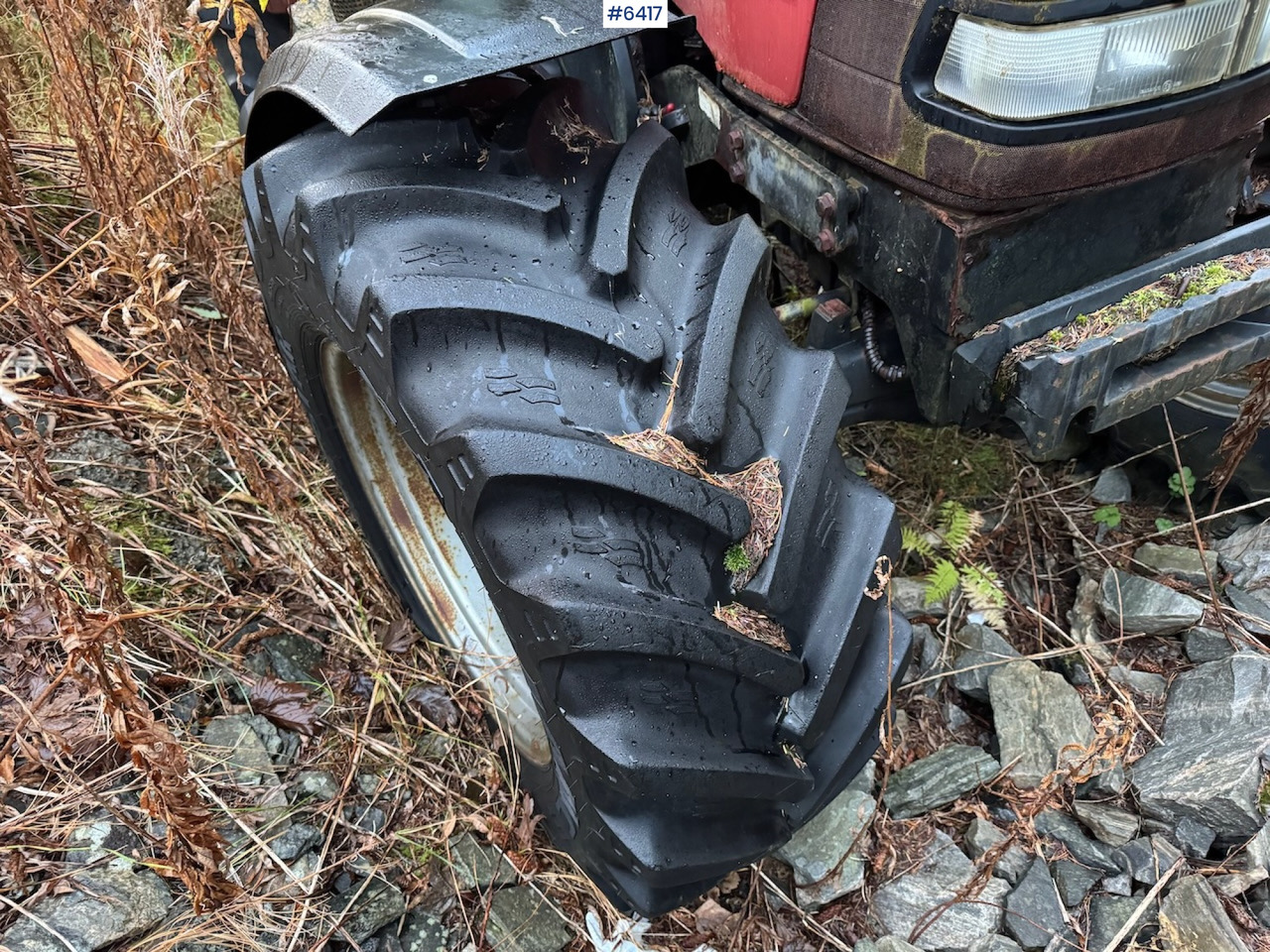 1999 Case IH Maxxum MX 100C w/ front loader, bucket and blade. Repair object. - Traktor: bild 4 1999 Case IH Maxxum MX 100C w/ front loader, bucket and blade. Repair object. - Traktor: bild 4