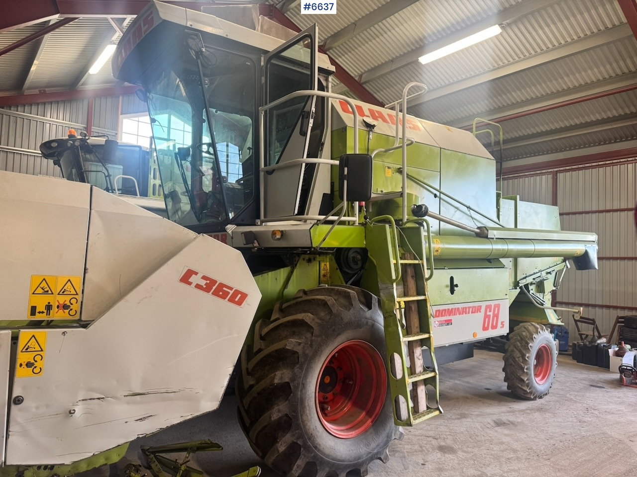1999 Claas Dominator 68 S combine harvester with twin wheels. Well-maintained / Recently upgraded! - Skördetröska: bild 3 1999 Claas Dominator 68 S combine harvester with twin wheels. Well-maintained / Recently upgraded! - Skördetröska: bild 3