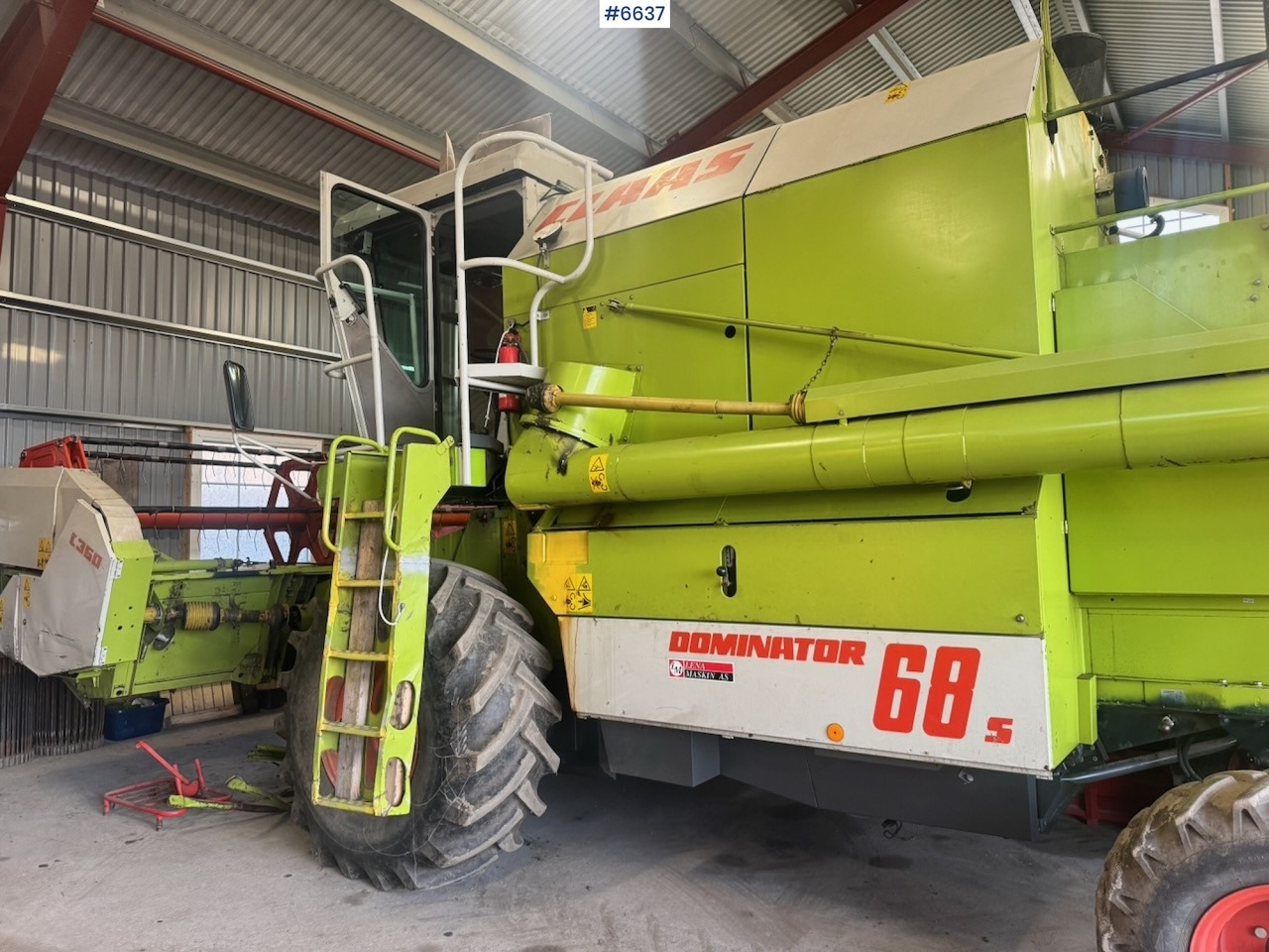 1999 Claas Dominator 68 S combine harvester with twin wheels. Well-maintained / Recently upgraded! - Skördetröska: bild 5 1999 Claas Dominator 68 S combine harvester with twin wheels. Well-maintained / Recently upgraded! - Skördetröska: bild 5