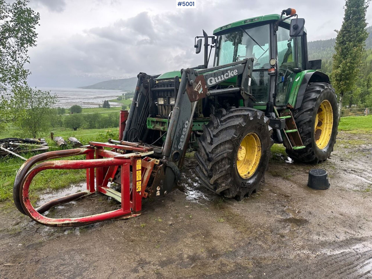 2000 John Deere 6610 4x4 tractor w/ front loader. - Traktor: bild 2 2000 John Deere 6610 4x4 tractor w/ front loader. - Traktor: bild 2
