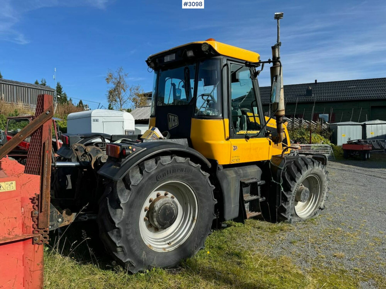 2001 JCB Fastrac 3185 4x4. The plow rigged and two sets of tires. - Traktor: bild 5 2001 JCB Fastrac 3185 4x4. The plow rigged and two sets of tires. - Traktor: bild 5