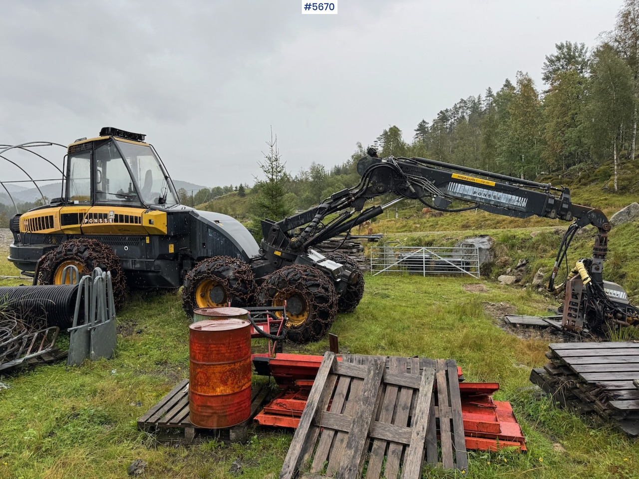 2004 Ponsse Ergo - Skördare: bild 4 2004 Ponsse Ergo - Skördare: bild 4