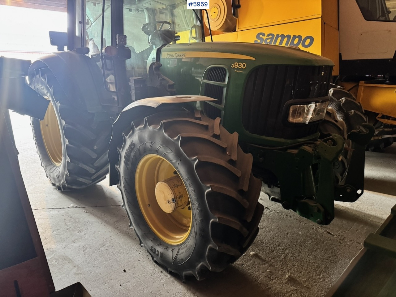 2007 John Deere 6930 w/ Front loader, hydraulics and Front PTO. Rep object. - Traktor: bild 5 2007 John Deere 6930 w/ Front loader, hydraulics and Front PTO. Rep object. - Traktor: bild 5