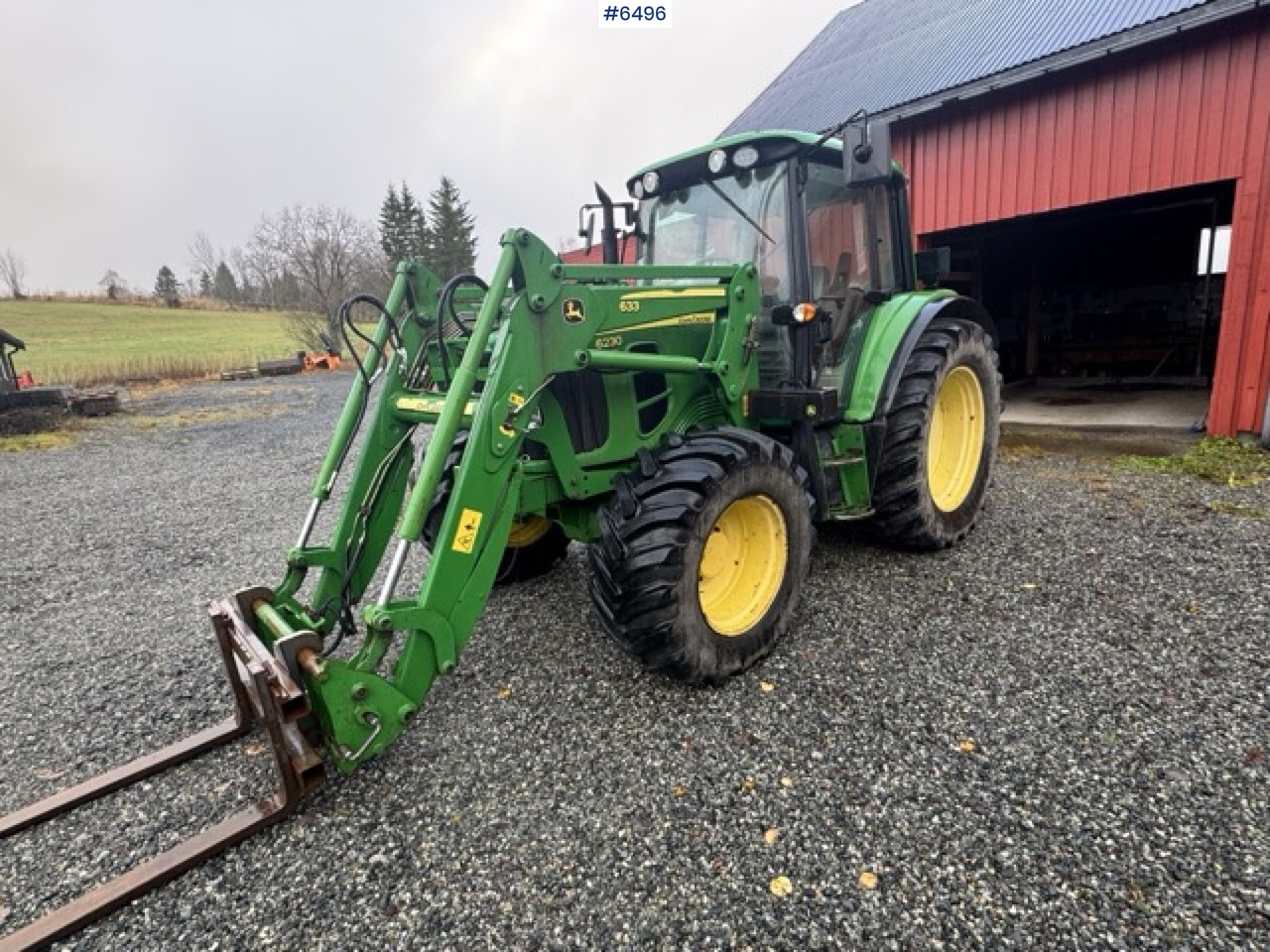 2008 John Deere 6230 Premium with front loader and 3rd function - Traktor: bild 1 2008 John Deere 6230 Premium with front loader and 3rd function - Traktor: bild 1