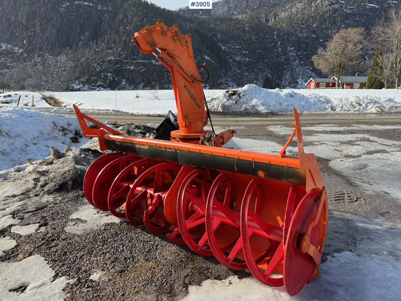 2011 Kahlbacher KFS 850/2700 snow thrower - Snöslunga: bild 1 2011 Kahlbacher KFS 850/2700 snow thrower - Snöslunga: bild 1