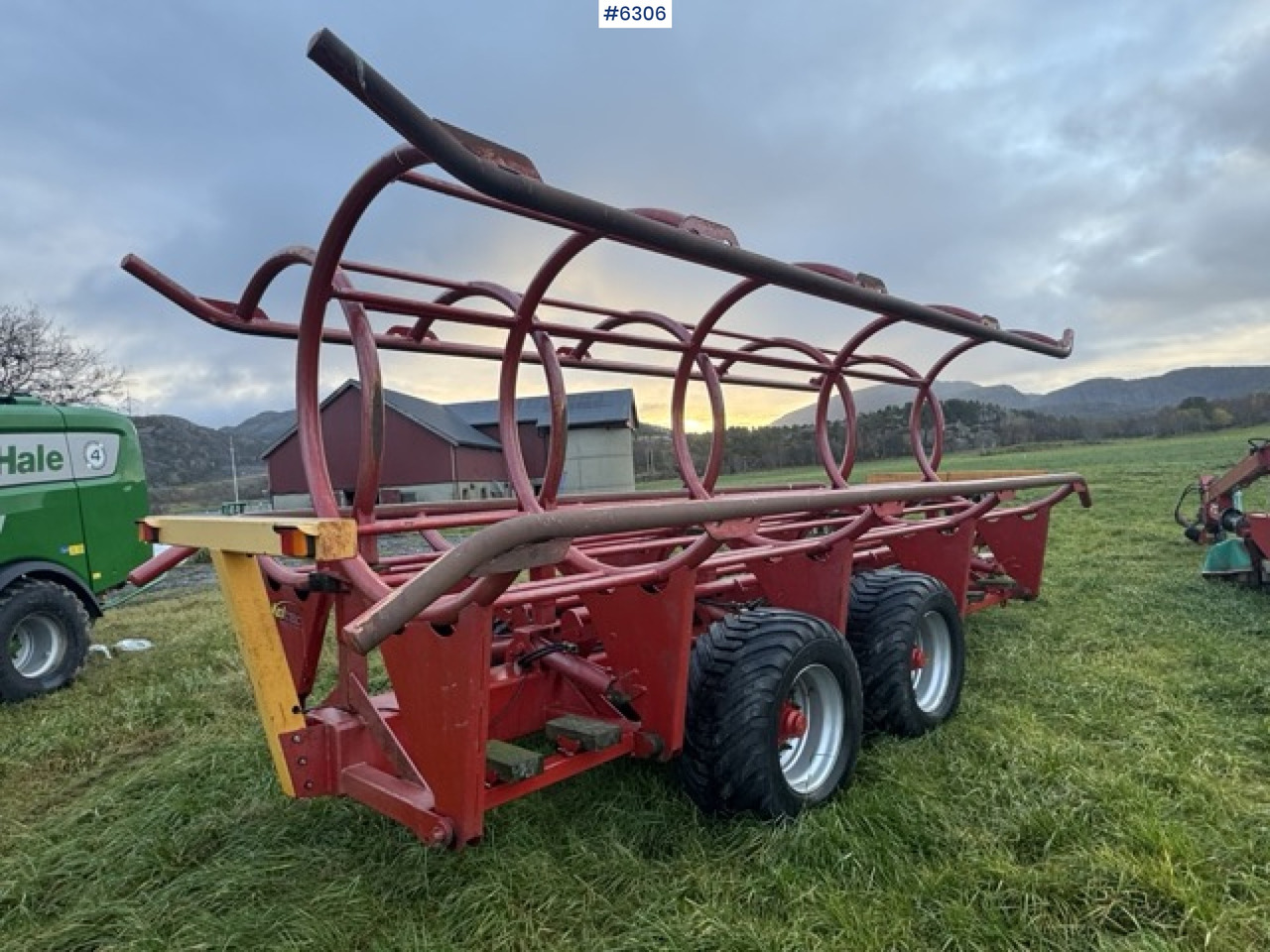 2011 Keltec round bale trailer - Utrustning för vallskörd: bild 3 2011 Keltec round bale trailer - Utrustning för vallskörd: bild 3