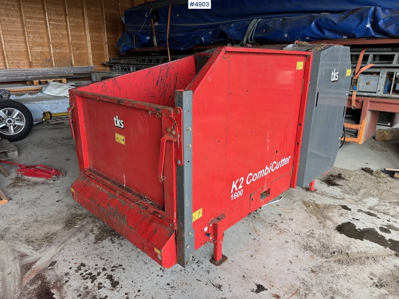 2011 TKS Combi Cutter 1600 - Utrustning för vallskörd: bild 3 2011 TKS Combi Cutter 1600 - Utrustning för vallskörd: bild 3