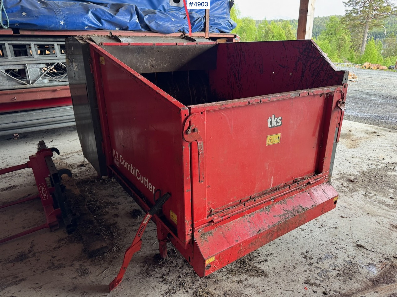 2011 TKS Combi Cutter 1600 - Utrustning för vallskörd: bild 5 2011 TKS Combi Cutter 1600 - Utrustning för vallskörd: bild 5