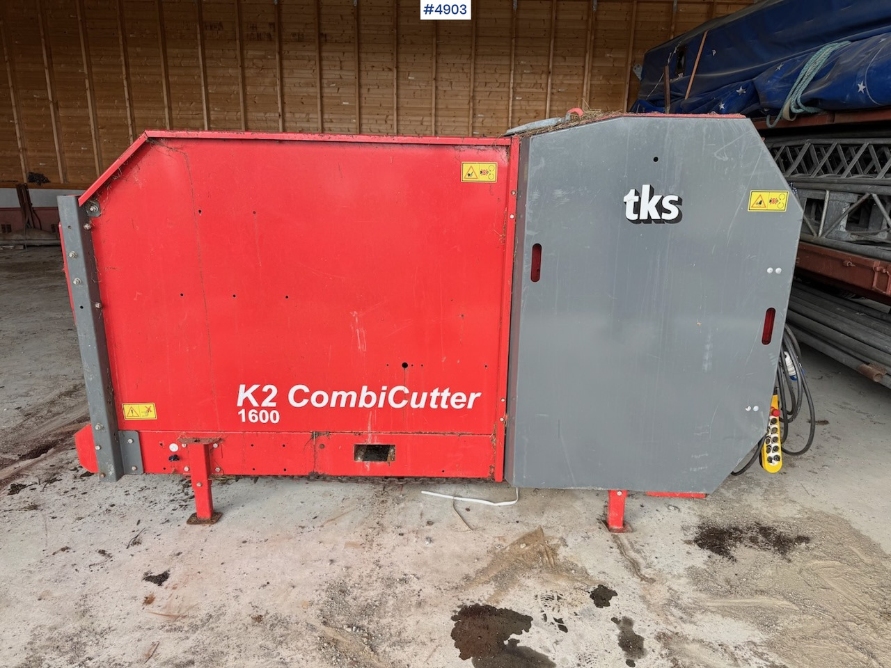 2011 TKS Combi Cutter 1600 - Utrustning för vallskörd: bild 2 2011 TKS Combi Cutter 1600 - Utrustning för vallskörd: bild 2