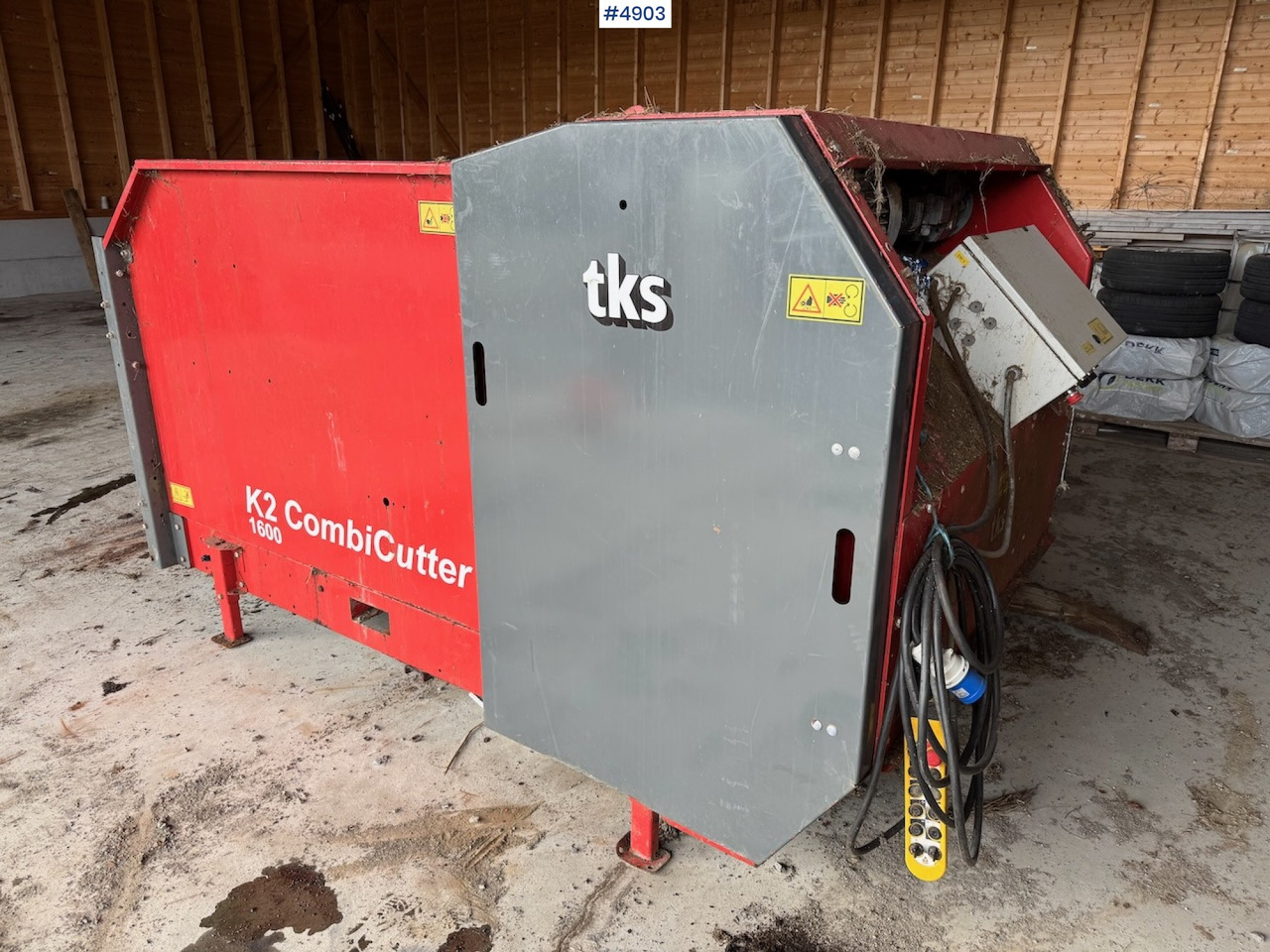 2011 TKS Combi Cutter 1600 - Utrustning för vallskörd: bild 1 2011 TKS Combi Cutter 1600 - Utrustning för vallskörd: bild 1