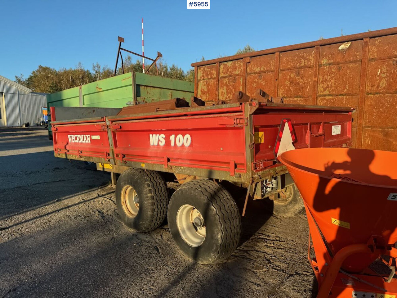 2011 Weckman WS100 - Traktorvagn: bild 4 2011 Weckman WS100 - Traktorvagn: bild 4