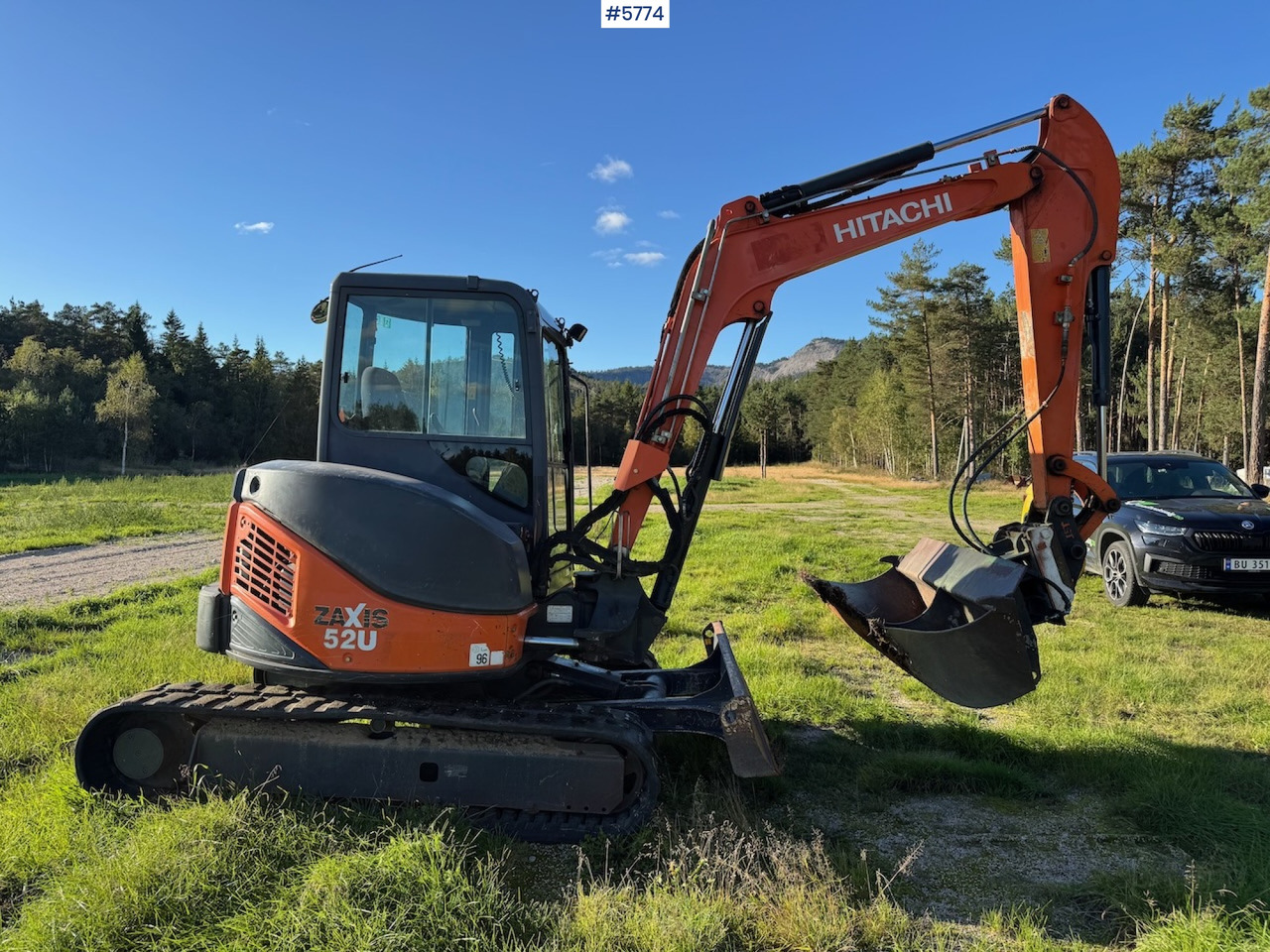 2012 Hitachi ZX 52 U-3 CLR - Grävmaskin: bild 5 2012 Hitachi ZX 52 U-3 CLR - Grävmaskin: bild 5