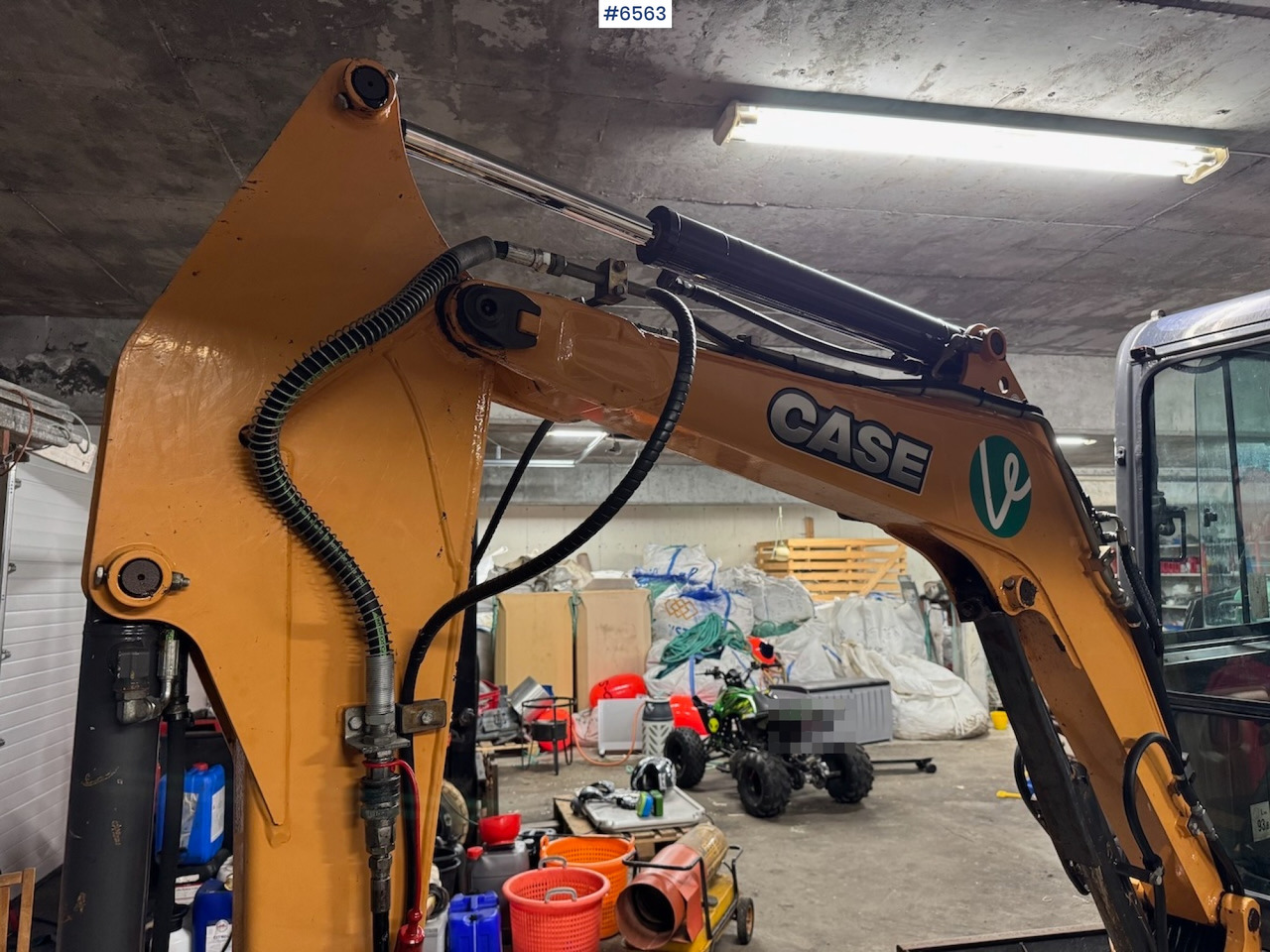 2014 Case CX 30B S2 ZTS w/ 3 buckets, grapple and trailer. - Minigrävmaskin: bild 4 2014 Case CX 30B S2 ZTS w/ 3 buckets, grapple and trailer. - Minigrävmaskin: bild 4