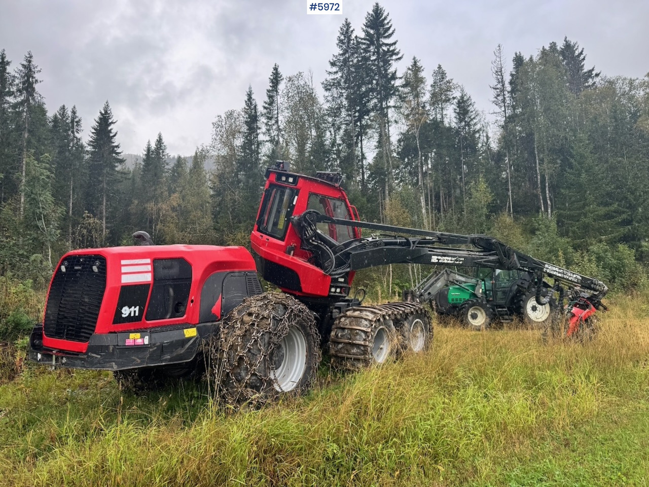 2015 Komatsu 911-6 Harvester with newer head. - Skördare: bild 4 2015 Komatsu 911-6 Harvester with newer head. - Skördare: bild 4