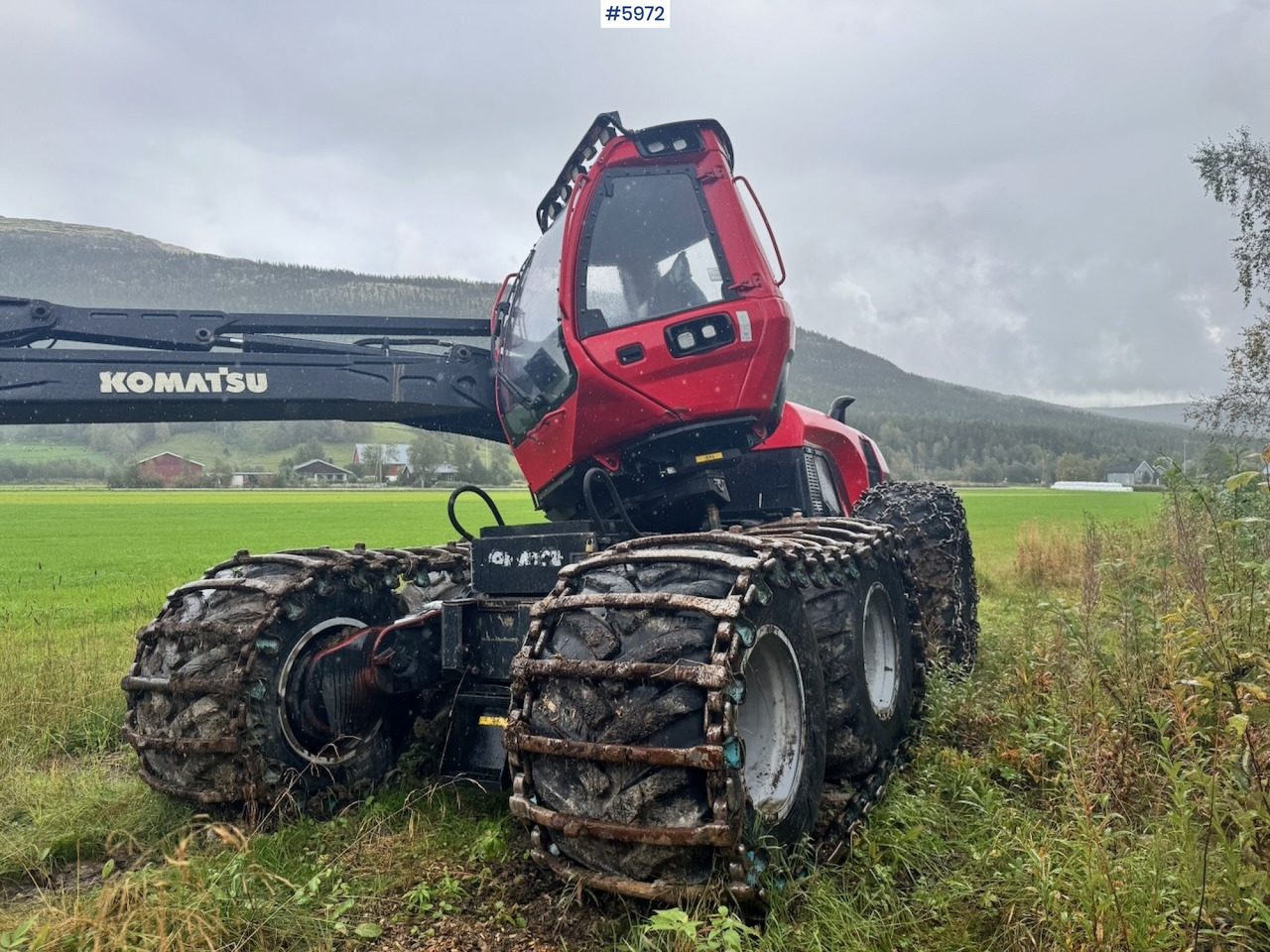 2015 Komatsu 911-6 Harvester with newer head. - Skördare: bild 5 2015 Komatsu 911-6 Harvester with newer head. - Skördare: bild 5