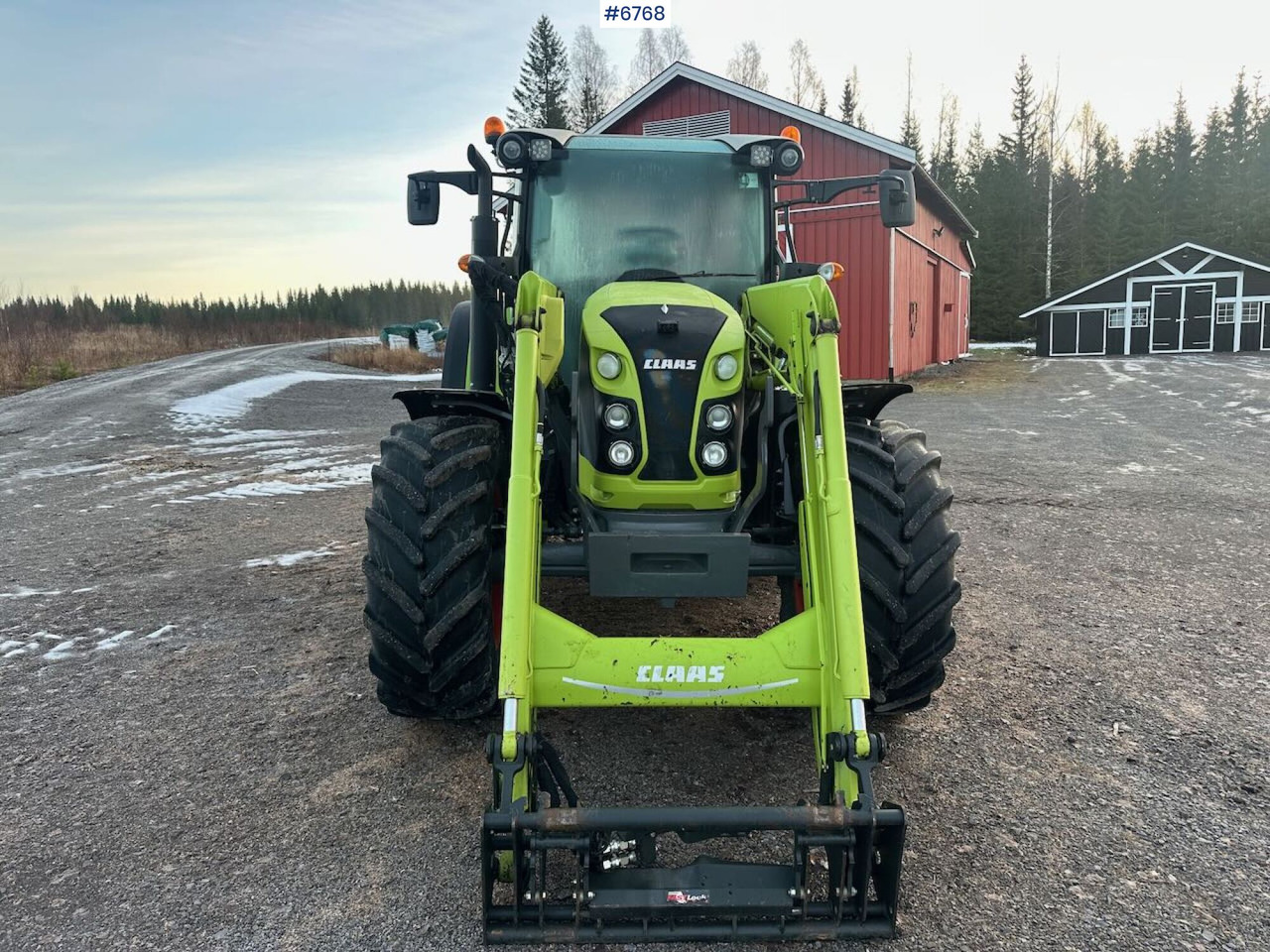Traktor 2017 Claas Arion 440 4x4 tractor w/ front loader, GPS setup and good tires. Low hours!: bild 8