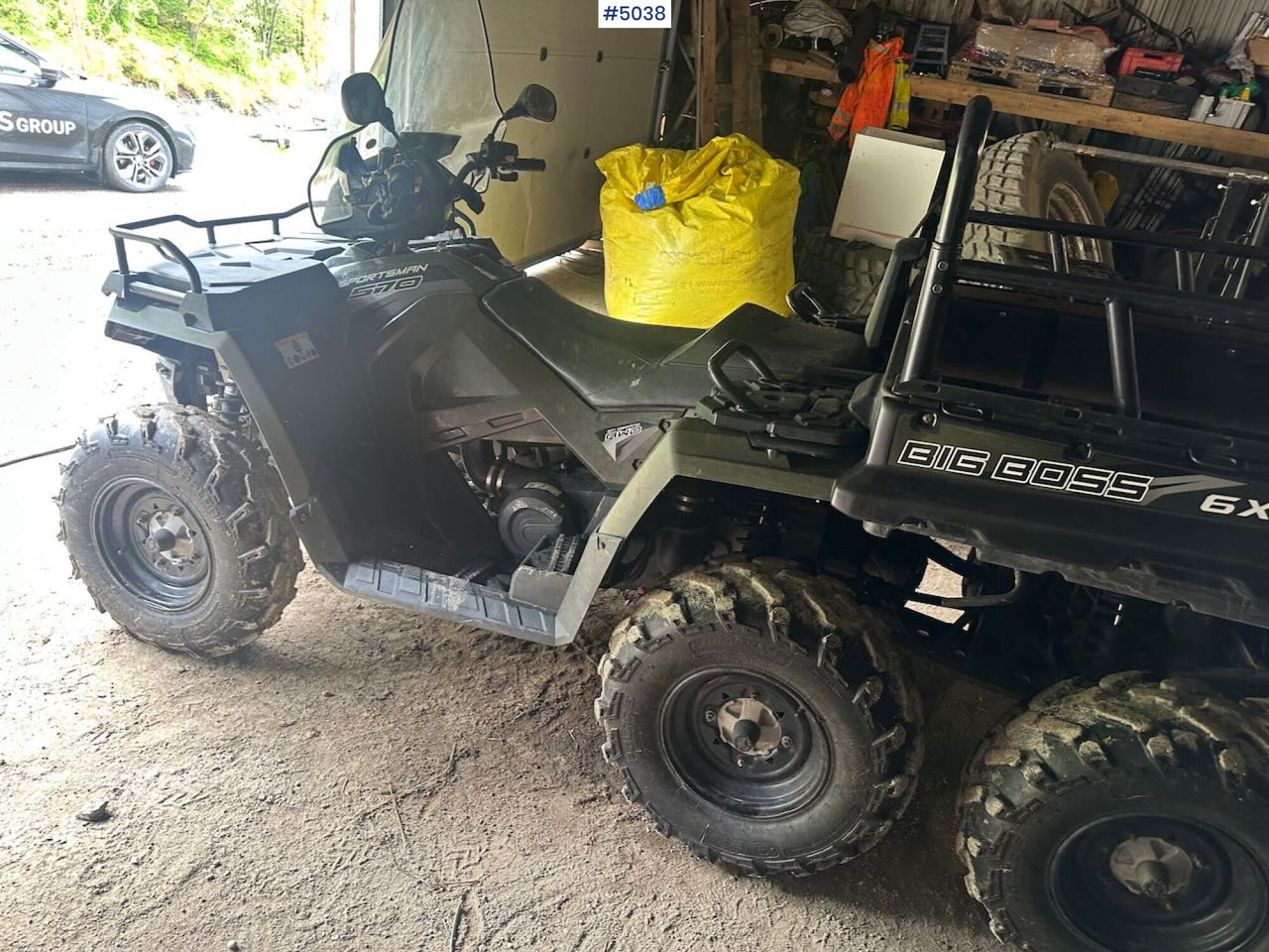 Fyrhjuling 2017 Polaris Sportsman 570 6x6: bild 10 Fyrhjuling 2017 Polaris Sportsman 570 6x6: bild 10