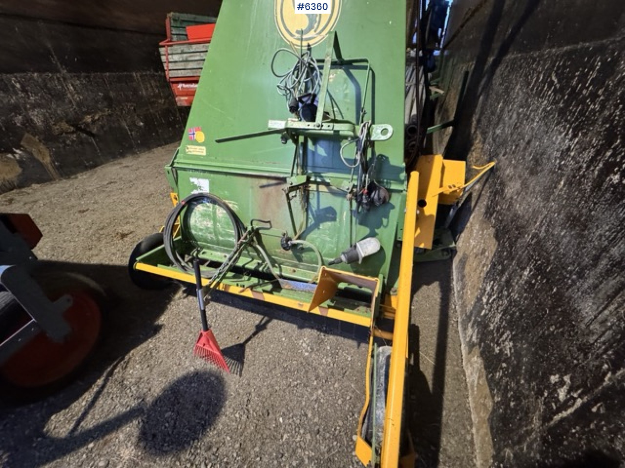 2017 Serigstad FS134 with support trailer - Utrustning för vallskörd: bild 3 2017 Serigstad FS134 with support trailer - Utrustning för vallskörd: bild 3