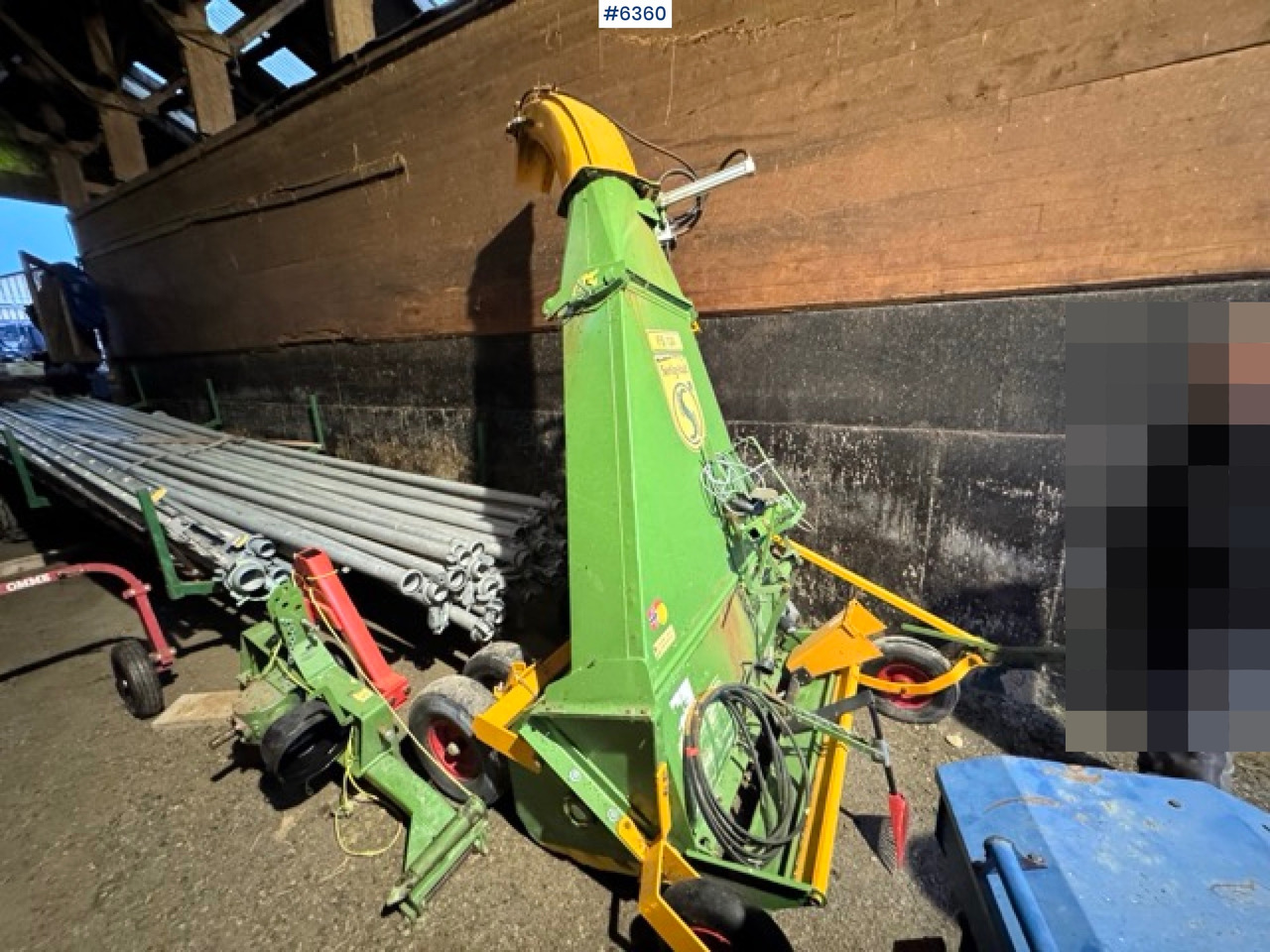 2017 Serigstad FS134 with support trailer - Utrustning för vallskörd: bild 2 2017 Serigstad FS134 with support trailer - Utrustning för vallskörd: bild 2