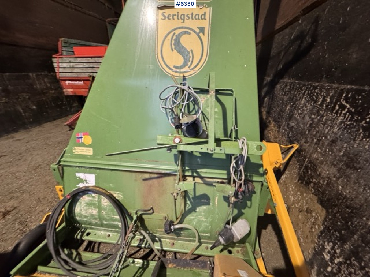 2017 Serigstad FS134 with support trailer - Utrustning för vallskörd: bild 5 2017 Serigstad FS134 with support trailer - Utrustning för vallskörd: bild 5