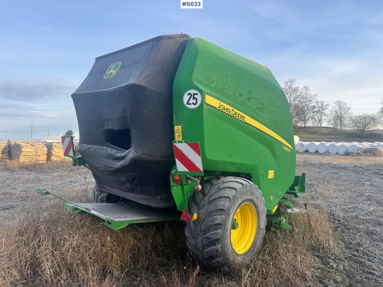 2018 John Deere V451R Round baler - Utrustning för vallskörd: bild 4 2018 John Deere V451R Round baler - Utrustning för vallskörd: bild 4