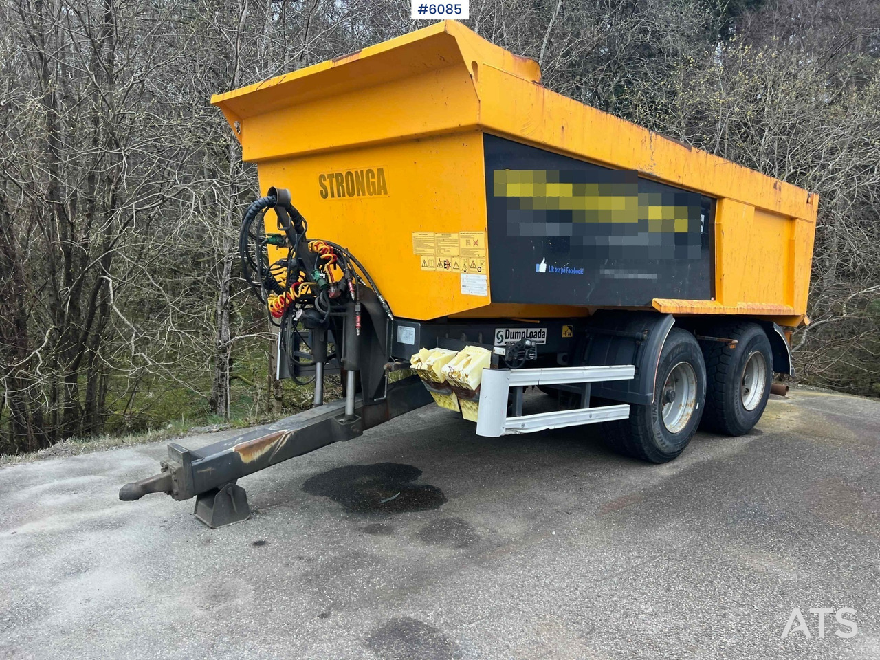 2019 2 axle Stronga DL1200 Dumper trailer - Tippvagn för lantbruk: bild 2 2019 2 axle Stronga DL1200 Dumper trailer - Tippvagn för lantbruk: bild 2