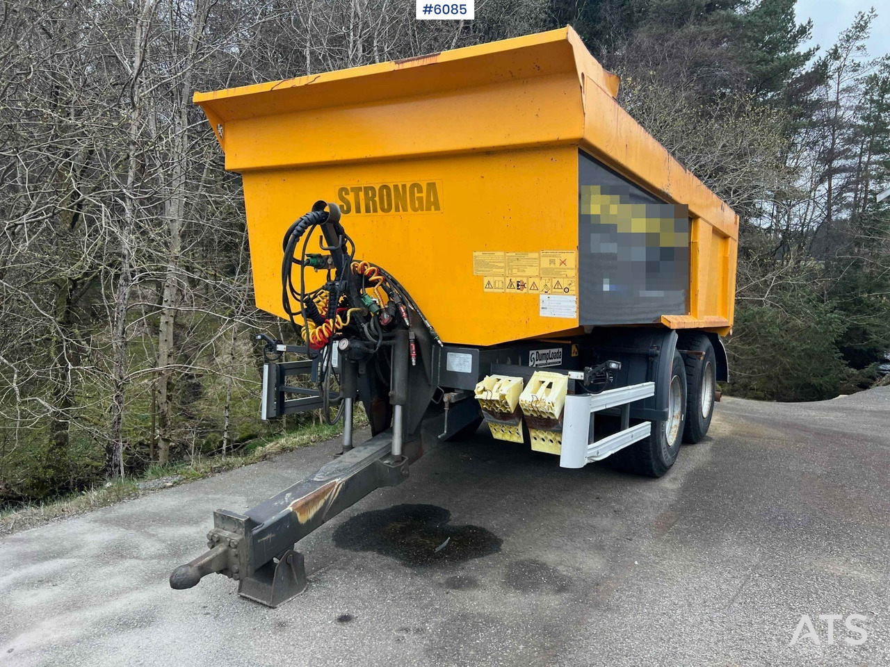 2019 2 axle Stronga DL1200 Dumper trailer - Tippvagn för lantbruk: bild 4 2019 2 axle Stronga DL1200 Dumper trailer - Tippvagn för lantbruk: bild 4