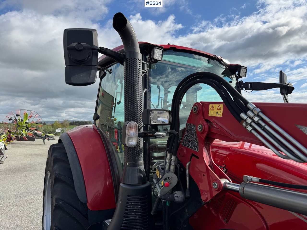 2019 Case IH Luxxum 120 m/ frontlaster. - Traktor: bild 3 2019 Case IH Luxxum 120 m/ frontlaster. - Traktor: bild 3