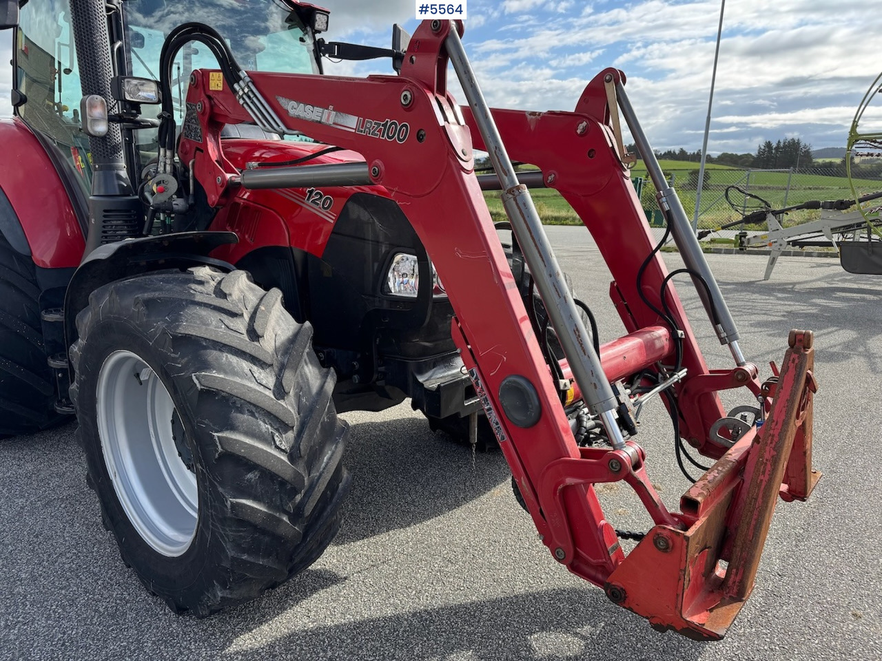 2019 Case IH Luxxum 120 m/ frontlaster. - Traktor: bild 2 2019 Case IH Luxxum 120 m/ frontlaster. - Traktor: bild 2