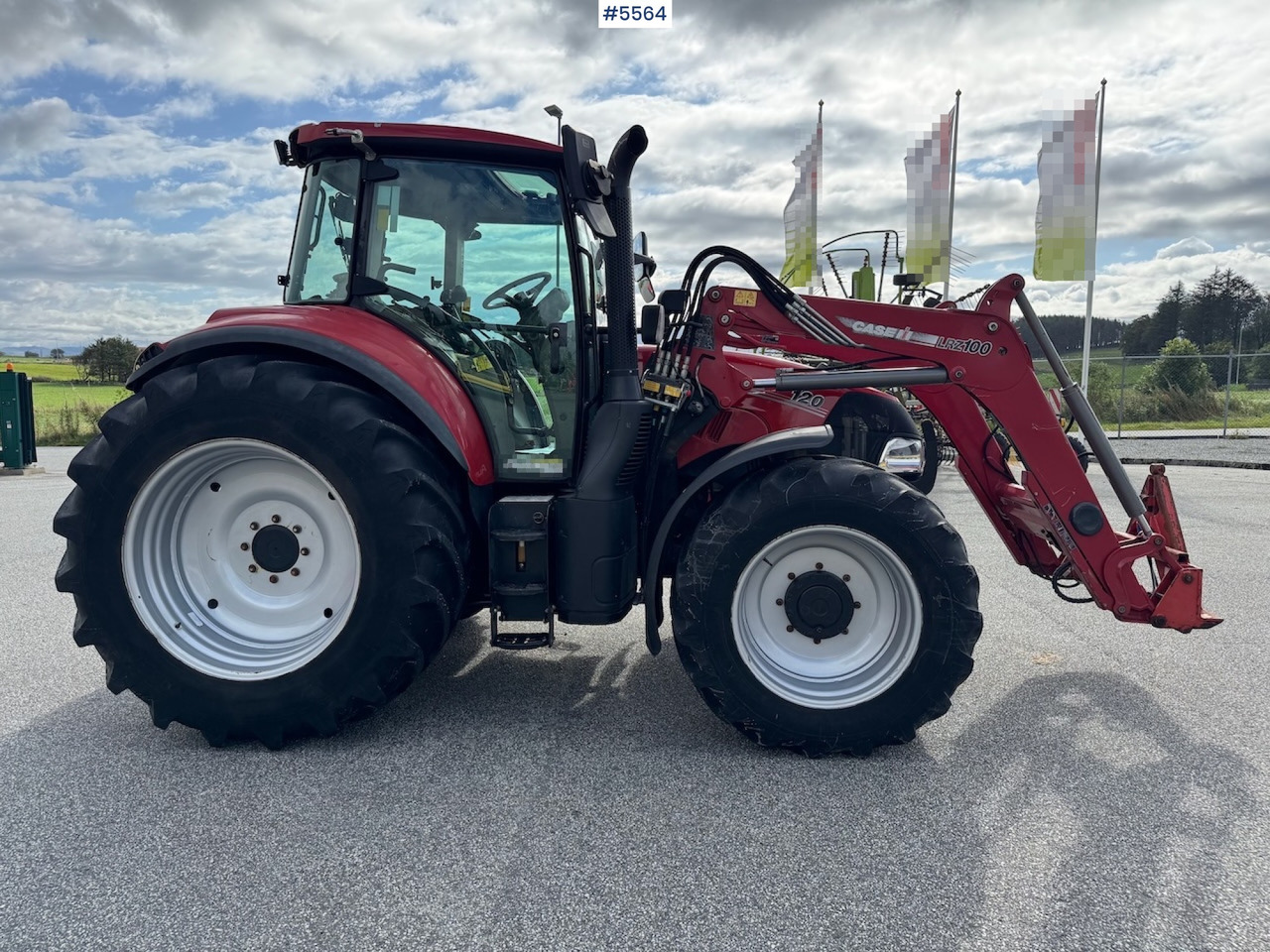 2019 Case IH Luxxum 120 m/ frontlaster. - Traktor: bild 4 2019 Case IH Luxxum 120 m/ frontlaster. - Traktor: bild 4