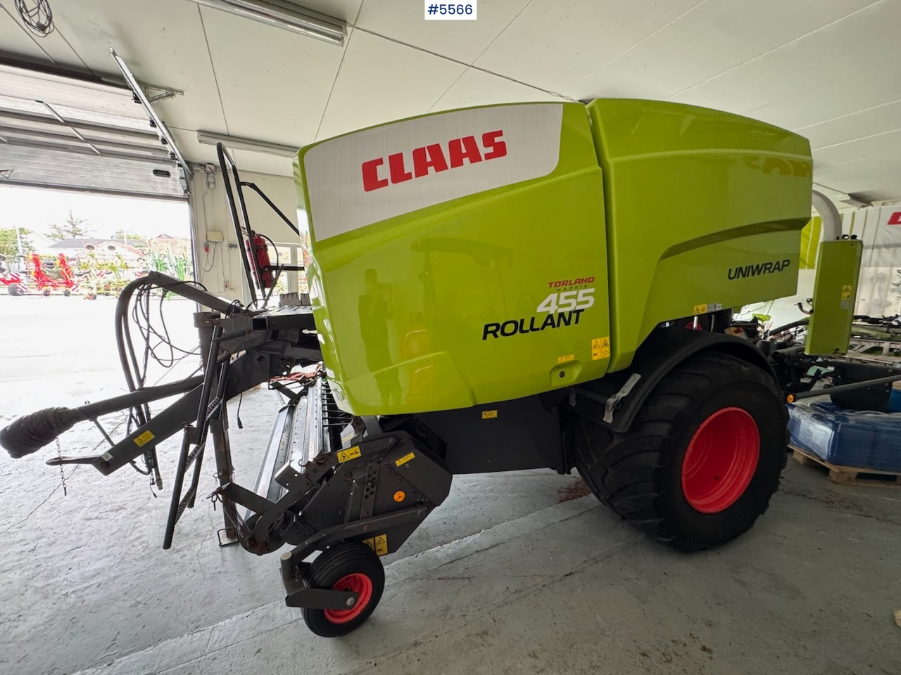 2019 Claas Rollant 455 Uniwrap - Utrustning för vallskörd: bild 5 2019 Claas Rollant 455 Uniwrap - Utrustning för vallskörd: bild 5