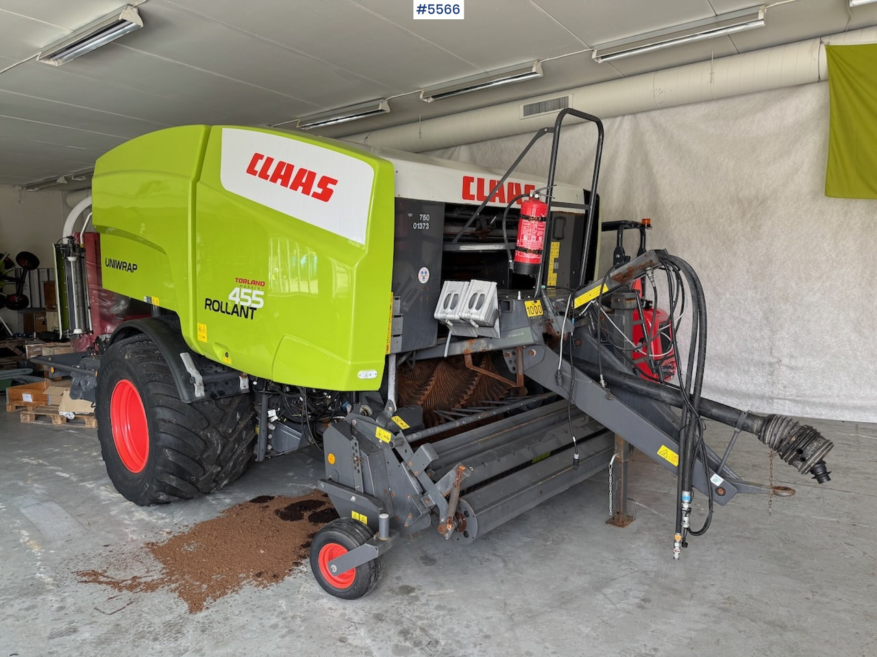 2019 Claas Rollant 455 Uniwrap - Utrustning för vallskörd: bild 1 2019 Claas Rollant 455 Uniwrap - Utrustning för vallskörd: bild 1