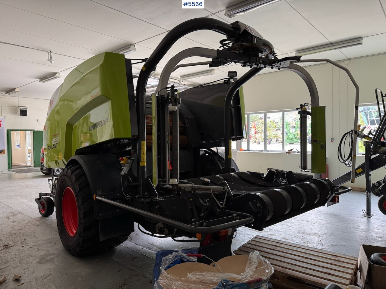 2019 Claas Rollant 455 Uniwrap - Utrustning för vallskörd: bild 4 2019 Claas Rollant 455 Uniwrap - Utrustning för vallskörd: bild 4