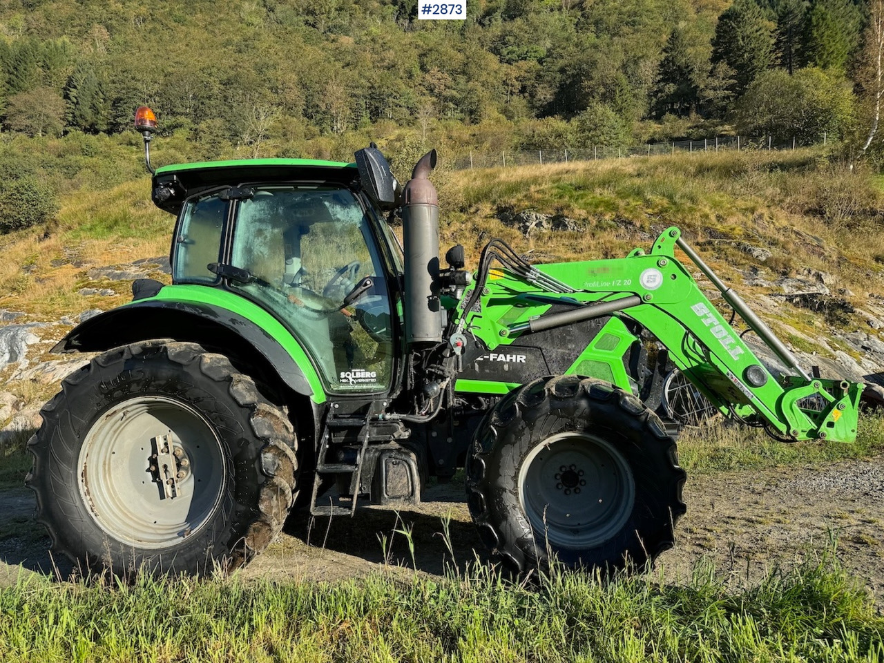 2019 Deutz-Fahr 6120 TV w/front loader and twin wheels - Traktor: bild 4 2019 Deutz-Fahr 6120 TV w/front loader and twin wheels - Traktor: bild 4