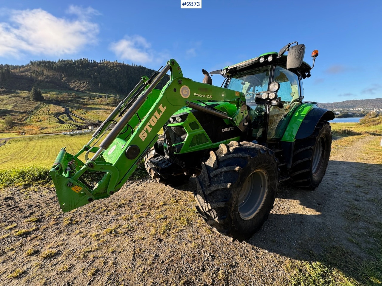 2019 Deutz-Fahr 6120 TV w/front loader and twin wheels - Traktor: bild 1 2019 Deutz-Fahr 6120 TV w/front loader and twin wheels - Traktor: bild 1