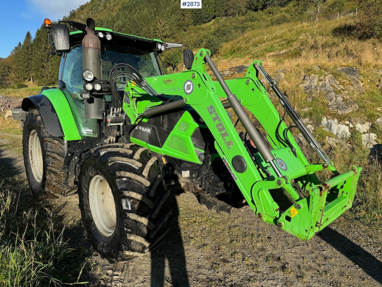 2019 Deutz-Fahr 6120 TV w/front loader and twin wheels - Traktor: bild 3 2019 Deutz-Fahr 6120 TV w/front loader and twin wheels - Traktor: bild 3
