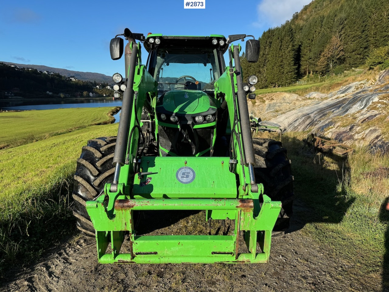 2019 Deutz-Fahr 6120 TV w/front loader and twin wheels - Traktor: bild 2 2019 Deutz-Fahr 6120 TV w/front loader and twin wheels - Traktor: bild 2