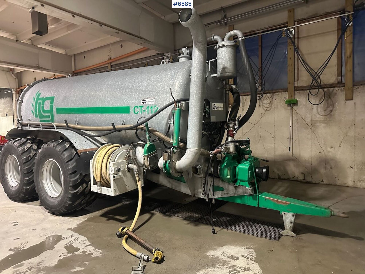 2019 Garcia vacuum truck 11.2 m³ w/ cannon. Never been dirty in. - Maskin för jordbearbetning: bild 1 2019 Garcia vacuum truck 11.2 m³ w/ cannon. Never been dirty in. - Maskin för jordbearbetning: bild 1